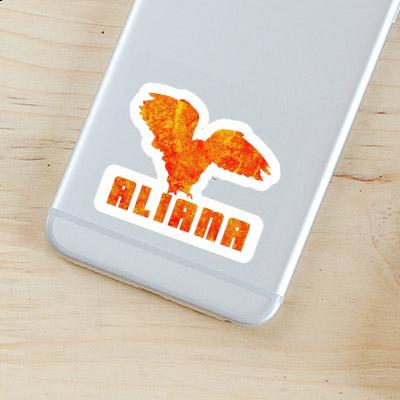 Aufkleber Eule Aliana Notebook Aufkleber Eule Aliana Notebook Image