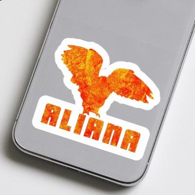 Aliana Autocollant Hibou Notebook Aliana Autocollant Hibou Notebook Image
