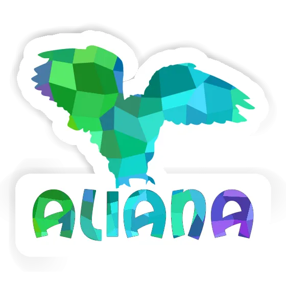 Aufkleber Eule Aliana Notebook Aufkleber Eule Aliana Gift package Image