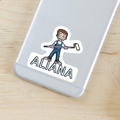 Aufkleber Aliana Maler Notebook Aufkleber Aliana Maler Gift package Image