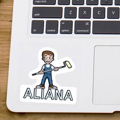 Aufkleber Aliana Maler Notebook Aufkleber Aliana Maler Gift package Image