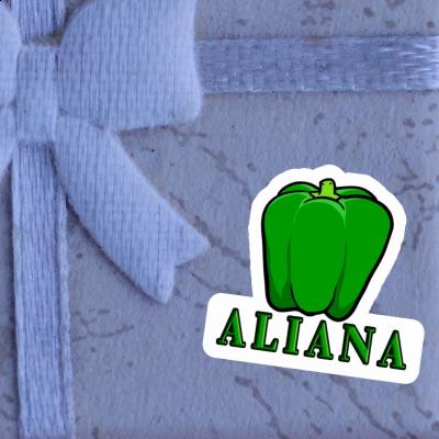 Sticker Aliana Paprika Laptop Image