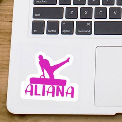 Autocollant Gymnaste Aliana Autocollant Gymnaste Aliana Image
