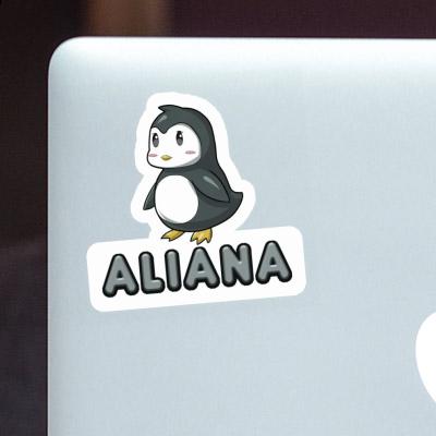 Aufkleber Aliana Pinguin Notebook Aufkleber Aliana Pinguin Notebook Image