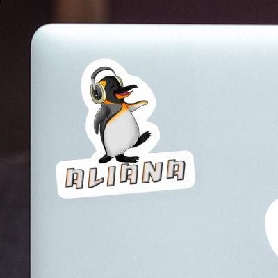 Pingouin Autocollant Aliana Laptop Pingouin Autocollant Aliana Laptop Image