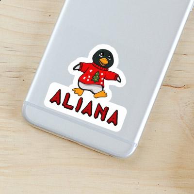 Weihnachtspinguin Sticker Aliana Weihnachtspinguin Sticker Aliana Image