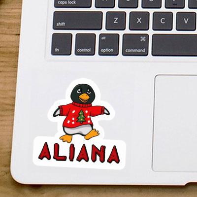 Aliana Autocollant Pingouin Gift package Image