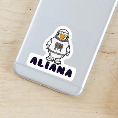 Sticker Astronaut Aliana Notebook Sticker Astronaut Aliana Notebook Image