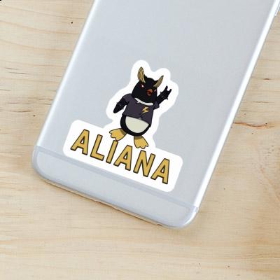 Sticker Pinguin Aliana Notebook Sticker Pinguin Aliana Gift package Image
