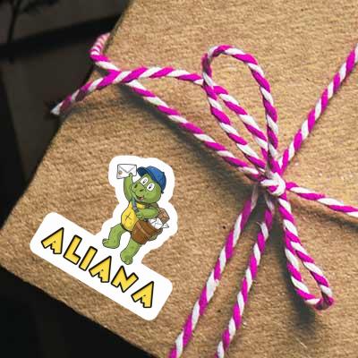 Autocollant Livreur Aliana Laptop Image