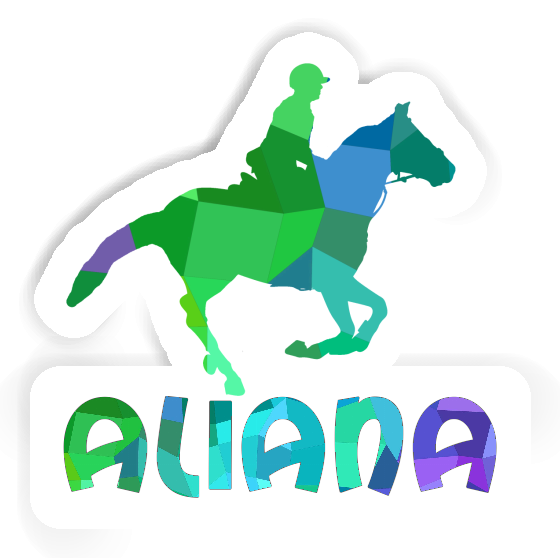 Autocollant Cavalière Aliana Laptop Autocollant Cavalière Aliana Laptop Image