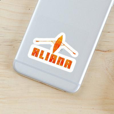 Aufkleber Aliana Ruderboot Notebook Aufkleber Aliana Ruderboot Gift package Image