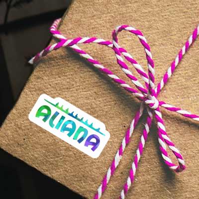 Ruderboot Aufkleber Aliana Notebook Ruderboot Aufkleber Aliana Gift package Image