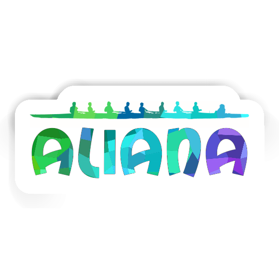 Ruderboot Aufkleber Aliana Notebook Ruderboot Aufkleber Aliana Notebook Image