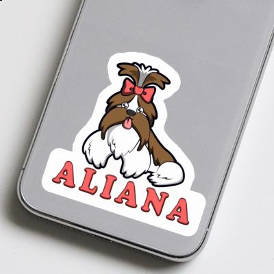 Aliana Aufkleber Shih Tzu Notebook Aliana Aufkleber Shih Tzu Gift package Image