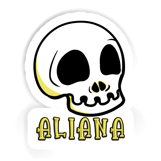 Sticker Skull Aliana Sticker Skull Aliana Image