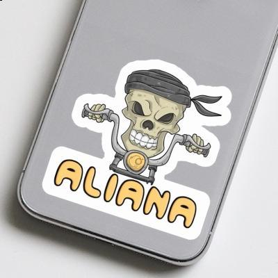 Motorradfahrer Aufkleber Aliana Laptop Motorradfahrer Aufkleber Aliana Laptop Image