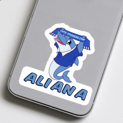 Sticker Aliana Delfin Notebook Sticker Aliana Delfin Gift package Image