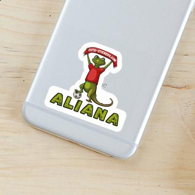 Aliana Autocollant Lézard Laptop Aliana Autocollant Lézard Laptop Image