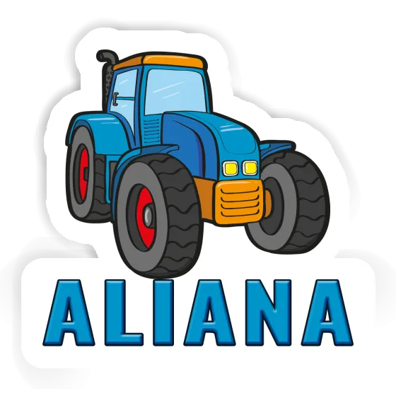 Aufkleber Traktor Aliana Notebook Aufkleber Traktor Aliana Notebook Image