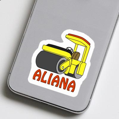 Walze Aufkleber Aliana Laptop Walze Aufkleber Aliana Laptop Image