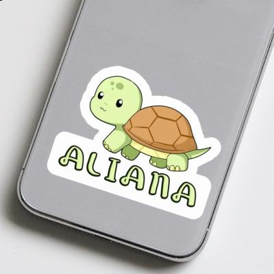 Aliana Aufkleber Schildkröte Notebook Aliana Aufkleber Schildkröte Gift package Image