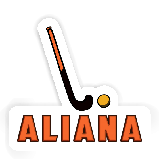 Autocollant Aliana Crosse d'unihockey Autocollant Aliana Crosse d'unihockey Image