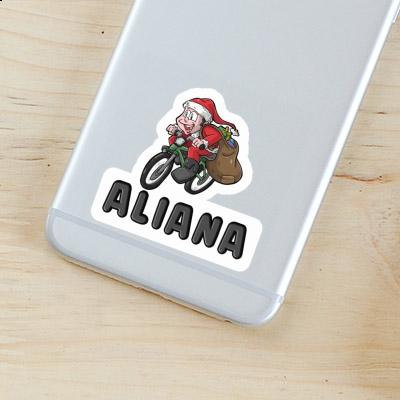 Aliana Aufkleber Fahrradfahrer Notebook Aliana Aufkleber Fahrradfahrer Notebook Image