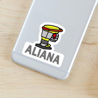Sticker Aliana Vibrationsstampfer Notebook Sticker Aliana Vibrationsstampfer Gift package Image