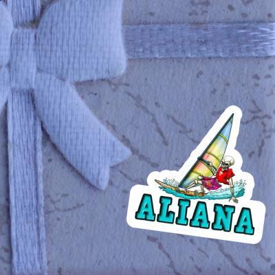 Aufkleber Aliana Windsurfer Notebook Aufkleber Aliana Windsurfer Gift package Image