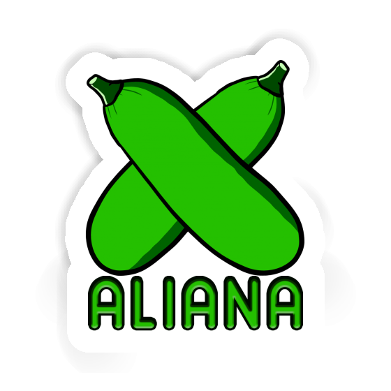 Sticker Zucchini Aliana Sticker Zucchini Aliana Image