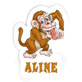 Sticker Ape Aline Image