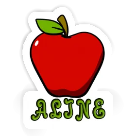 Sticker Aline Apple Image