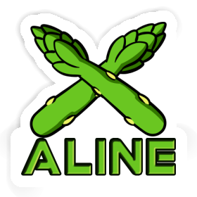 Sticker Spargel Aline Image