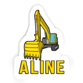 Autocollant Pelleteuse Aline Image