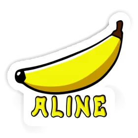 Autocollant Banane Aline Image