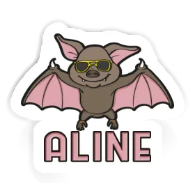 Aline Autocollant Chauve-souris Image