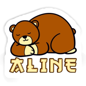 Bear Sticker Aline Image