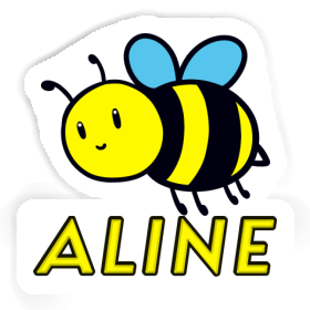 Sticker Bee Aline Image