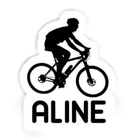 Sticker Aline Biker Image