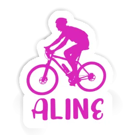 Sticker Aline Biker Image