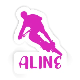 Sticker Aline Biker Image