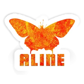 Sticker Schmetterling Aline Image