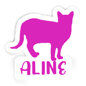 Sticker Aline Cat Image