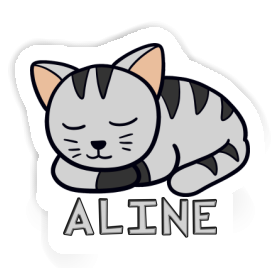 Sticker Aline Cat Image