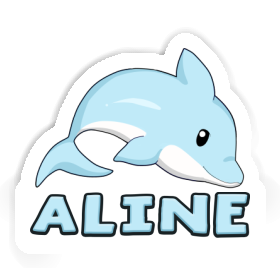 Delfin Aufkleber Aline Image