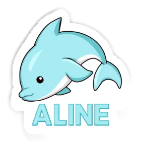 Autocollant Poisson Aline Image