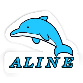 Dolphin Sticker Aline Image