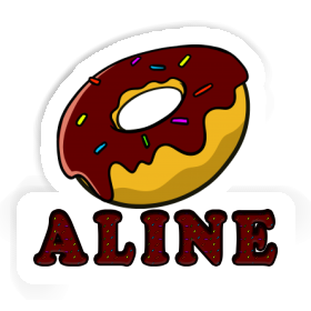 Autocollant Aline Donut Image