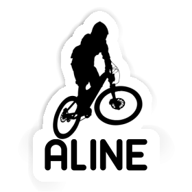 Sticker Aline Downhiller Image